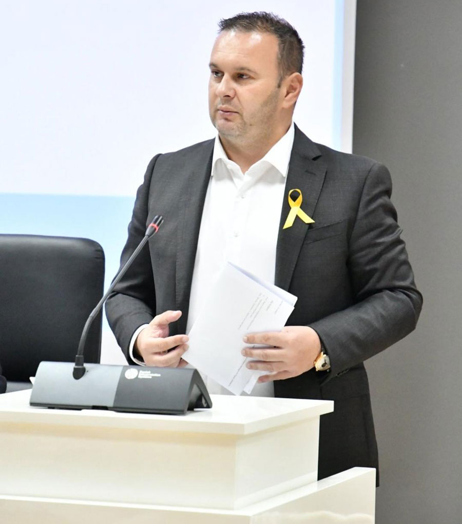 Љубиша Ќосиќ, градоначалник на Источно Сараево.